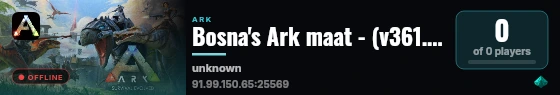 Bosna's Ark maat - (v361.7) live status badge