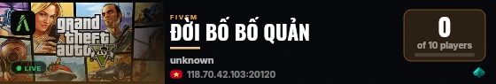 ĐỜI BỐ BỐ QUẢN live status badge