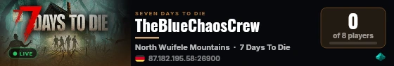 TheBlueChaosCrew live status badge