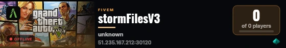 stormFilesV3 live status badge