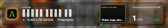 Glass badge preview