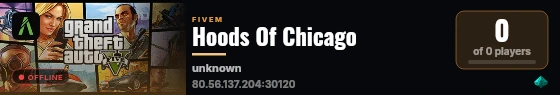Hoods Of Chicago live status badge