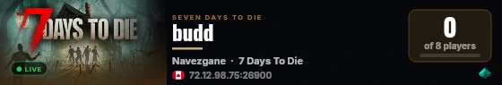 budd live status badge