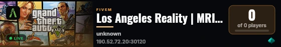 Los Angeles Reality | MRI Qbox live status badge