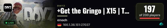 +Get the Gringo | X15 | TRADER | HELI | CARS | BUNKERS | Twitch live status badge