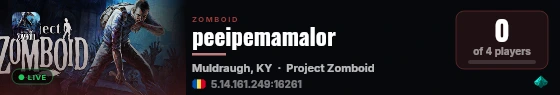 peeipemamalor live status badge