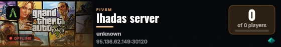 lhadas server live status badge