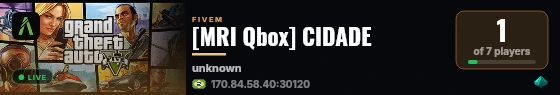 [MRI Qbox] CIDADE live status badge