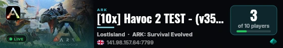 [10x] Havoc 2 TEST - (v358.24) live status badge