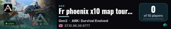 Fr phoenix x10 map tournante - (v361.7) live status badge