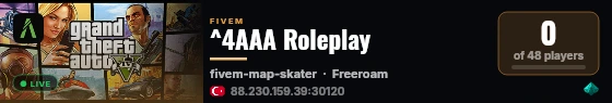 ^4AAA Roleplay live status badge