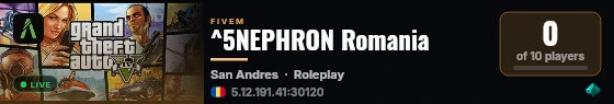^5NEPHRON Romania live status badge