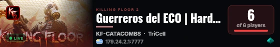 Guerreros del ECO | Hard Long Wave| Vanilla Server live status badge