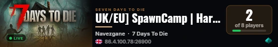 UK/EU] SpawnCamp | Hardcore PvEvP | Authentic Survival | Active live status badge