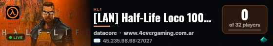 [LAN] Half-Life Loco 1000FPS|FASTDL live status badge