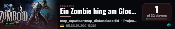 Ein Zombie hing am Glockenseil live status badge