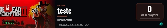teste live status badge
