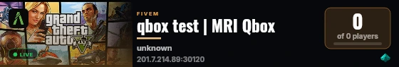 qbox test | MRI Qbox live status badge