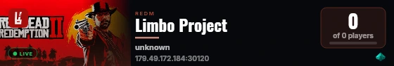 Limbo Project live status badge