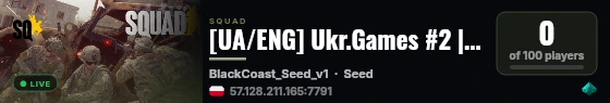 [UA/ENG] Ukr.Games #1 | Ukraine's Squad Community | ds.ukr.games live status badge