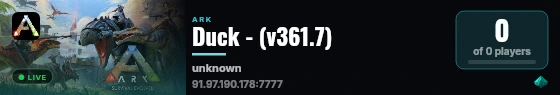Duck - (v361.7) live status badge