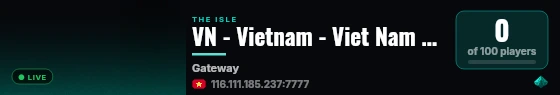 VN - Vietnam - Viet Nam - LTN01 live status badge