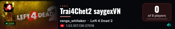 Trai4Chet2 saygexVN live status badge