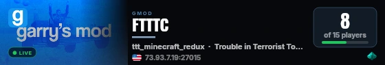 FTTTC live status badge