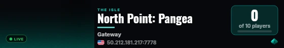 North Point: Pangea live status badge