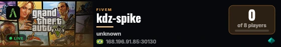 kdz-spike live status badge