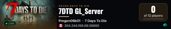 7DTD GL_Server live status badge