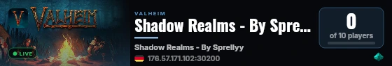 Shadow Realms - By Sprellyy live status badge