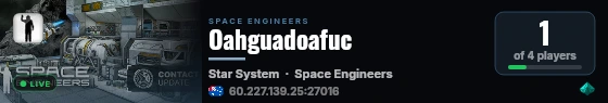 Oahguadoafuc live status badge
