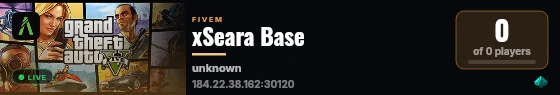 xSeara Base live status badge