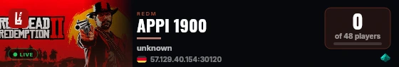 APPI 1900 live status badge