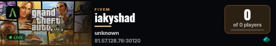 iakyshad live status badge