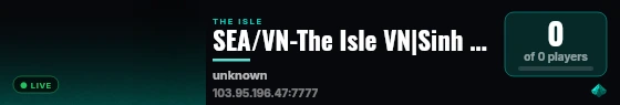 SEA/VN-The Isle VN|Sinh Vien Dino 3x-sinhviendino.com-SVDN live status badge