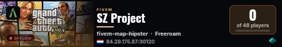 SZ Project live status badge