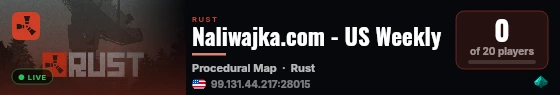Naliwajka.com - US Weekly live status badge