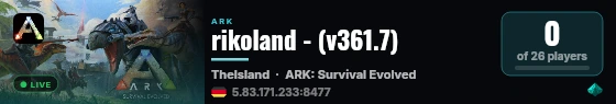 rikoland - (v361.7) live status badge