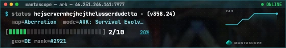 Console badge preview