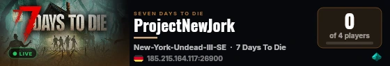 ProjectNewJork live status badge