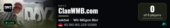 ClanWMB.com live status badge