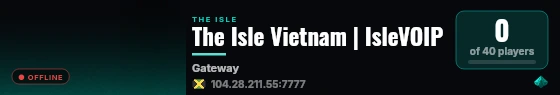 The Isle Vietnam | IsleVOIP live status badge