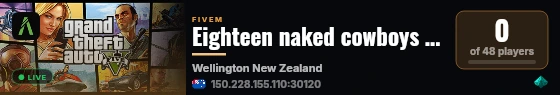 Eighteen naked cowboys in the showers at Ram Ranch live status badge
