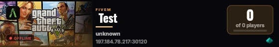  Test live status badge
