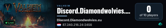 Discord.Diamondwolvies.eu live status badge