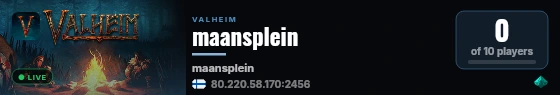 maansplein live status badge