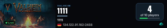 1111 live status badge