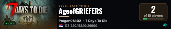 AgeofGRIEFERS live status badge